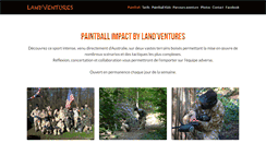 Desktop Screenshot of landventures.be